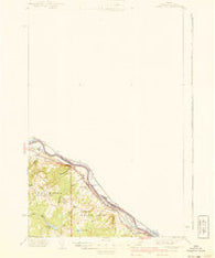 Grand Isle Maine Historical topographic map, 1:62500 scale, 15 X 15 Minute, Year 1940