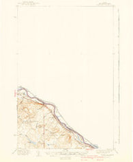 Grand Isle Maine Historical topographic map, 1:62500 scale, 15 X 15 Minute, Year 1940