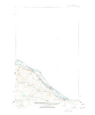 Grand Isle Maine Historical topographic map, 1:62500 scale, 15 X 15 Minute, Year 1938