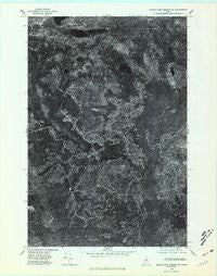 Grand Lake Seboeis SE Maine Historical topographic map, 1:24000 scale, 7.5 X 7.5 Minute, Year 1975