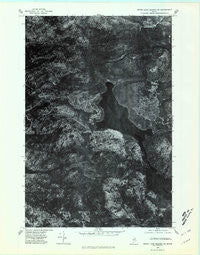 Grand Lake Seboeis SW Maine Historical topographic map, 1:24000 scale, 7.5 X 7.5 Minute, Year 1975