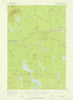 Grand Lake Seboeis Maine Historical topographic map, 1:62500 scale, 15 X 15 Minute, Year 1954