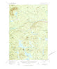 Grand Lake Seboeis Maine Historical topographic map, 1:62500 scale, 15 X 15 Minute, Year 1954