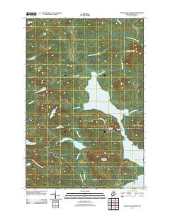 Grand Lake Seboeis Maine Historical topographic map, 1:24000 scale, 7.5 X 7.5 Minute, Year 2011