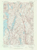 Gray Maine Historical topographic map, 1:62500 scale, 15 X 15 Minute, Year 1957