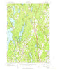 Gray Maine Historical topographic map, 1:62500 scale, 15 X 15 Minute, Year 1957
