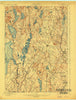 Gray Maine Historical topographic map, 1:62500 scale, 15 X 15 Minute, Year 1898