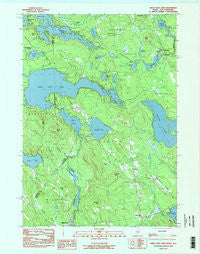 Great East Lake Maine Historical topographic map, 1:24000 scale, 7.5 X 7.5 Minute, Year 1983
