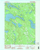 Great East Lake Maine Historical topographic map, 1:24000 scale, 7.5 X 7.5 Minute, Year 1983