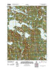 Great East Lake Maine Historical topographic map, 1:24000 scale, 7.5 X 7.5 Minute, Year 2011