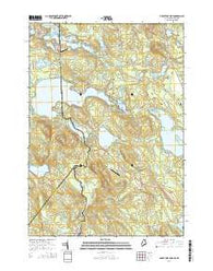 Great East Lake Maine Current topographic map, 1:24000 scale, 7.5 X 7.5 Minute, Year 2014
