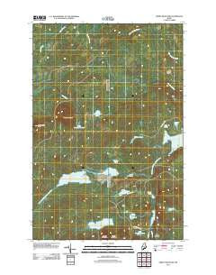 Green Mountain Maine Historical topographic map, 1:24000 scale, 7.5 X 7.5 Minute, Year 2011