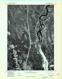 Greenbush Maine Historical topographic map, 1:24000 scale, 7.5 X 7.5 Minute, Year 1975
