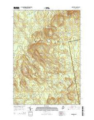 Greenfield Maine Current topographic map, 1:24000 scale, 7.5 X 7.5 Minute, Year 2014
