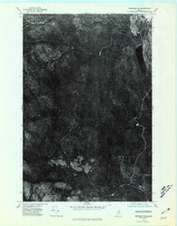 Greenlaw NE Maine Historical topographic map, 1:24000 scale, 7.5 X 7.5 Minute, Year 1975