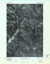Greenlaw SE Maine Historical topographic map, 1:24000 scale, 7.5 X 7.5 Minute, Year 1975
