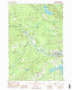 Guilford Maine Historical topographic map, 1:24000 scale, 7.5 X 7.5 Minute, Year 1984