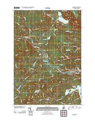 Guilford Maine Historical topographic map, 1:24000 scale, 7.5 X 7.5 Minute, Year 2011