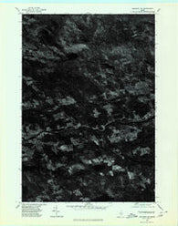 Guilford NE Maine Historical topographic map, 1:24000 scale, 7.5 X 7.5 Minute, Year 1975