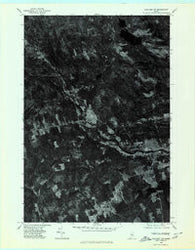 Guilford NW Maine Historical topographic map, 1:24000 scale, 7.5 X 7.5 Minute, Year 1975