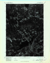 Guilford SE Maine Historical topographic map, 1:24000 scale, 7.5 X 7.5 Minute, Year 1975
