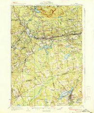 Guilford Maine Historical topographic map, 1:62500 scale, 15 X 15 Minute, Year 1937