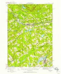 Guilford Maine Historical topographic map, 1:62500 scale, 15 X 15 Minute, Year 1933