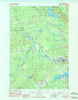 Guilford Maine Historical topographic map, 1:24000 scale, 7.5 X 7.5 Minute, Year 1984