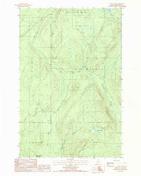 Hafey Pond Maine Historical topographic map, 1:24000 scale, 7.5 X 7.5 Minute, Year 1987