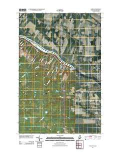 Hamlin Maine Historical topographic map, 1:24000 scale, 7.5 X 7.5 Minute, Year 2011
