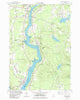 Hampden Maine Historical topographic map, 1:24000 scale, 7.5 X 7.5 Minute, Year 1982