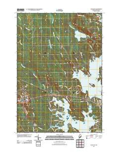 Hancock Maine Historical topographic map, 1:24000 scale, 7.5 X 7.5 Minute, Year 2011