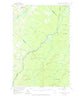 Hardwood Mountain Maine Historical topographic map, 1:62500 scale, 15 X 15 Minute, Year 1957