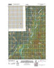 Hardwood Mountain Maine Historical topographic map, 1:24000 scale, 7.5 X 7.5 Minute, Year 2011