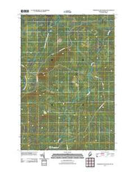 Hardwood Mountain SE Maine Historical topographic map, 1:24000 scale, 7.5 X 7.5 Minute, Year 2011