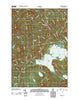 Harmony Maine Historical topographic map, 1:24000 scale, 7.5 X 7.5 Minute, Year 2011