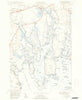 Harrington Maine Historical topographic map, 1:24000 scale, 7.5 X 7.5 Minute, Year 1951