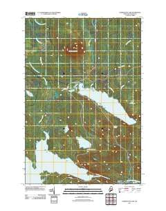 Harrington Lake Maine Historical topographic map, 1:24000 scale, 7.5 X 7.5 Minute, Year 2011