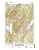 Hartland Maine Current topographic map, 1:24000 scale, 7.5 X 7.5 Minute, Year 2014