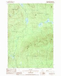 Hay Mountain Maine Historical topographic map, 1:24000 scale, 7.5 X 7.5 Minute, Year 1988