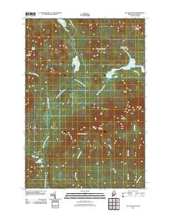 Hay Mountain Maine Historical topographic map, 1:24000 scale, 7.5 X 7.5 Minute, Year 2011