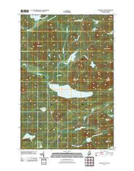 Haymock Lake Maine Historical topographic map, 1:24000 scale, 7.5 X 7.5 Minute, Year 2011