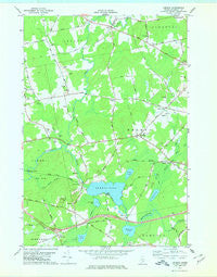 Hermon Maine Historical topographic map, 1:24000 scale, 7.5 X 7.5 Minute, Year 1978