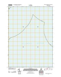 Hewett Island OE S Maine Historical topographic map, 1:24000 scale, 7.5 X 7.5 Minute, Year 2011