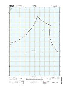 Hewett Island OE S Maine Current topographic map, 1:24000 scale, 7.5 X 7.5 Minute, Year 2014