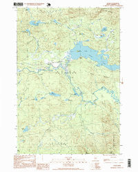 Holeb Maine Historical topographic map, 1:24000 scale, 7.5 X 7.5 Minute, Year 1997