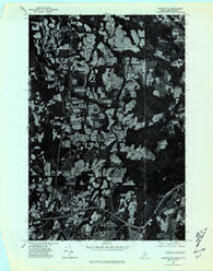 Houlton NE Maine Historical topographic map, 1:24000 scale, 7.5 X 7.5 Minute, Year 1975