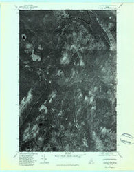 Houlton Pond Maine Historical topographic map, 1:24000 scale, 7.5 X 7.5 Minute, Year 1977