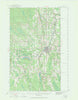 Houlton Maine Historical topographic map, 1:62500 scale, 15 X 15 Minute, Year 1951