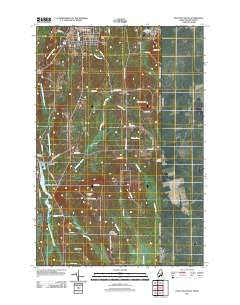 Houlton South Maine Historical topographic map, 1:24000 scale, 7.5 X 7.5 Minute, Year 2011